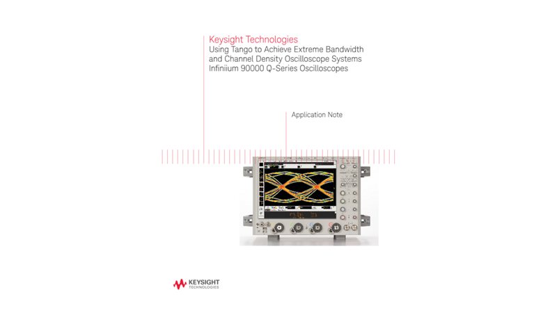 Using Tango for Extreme Oscilloscope Bandwidth Channel Density